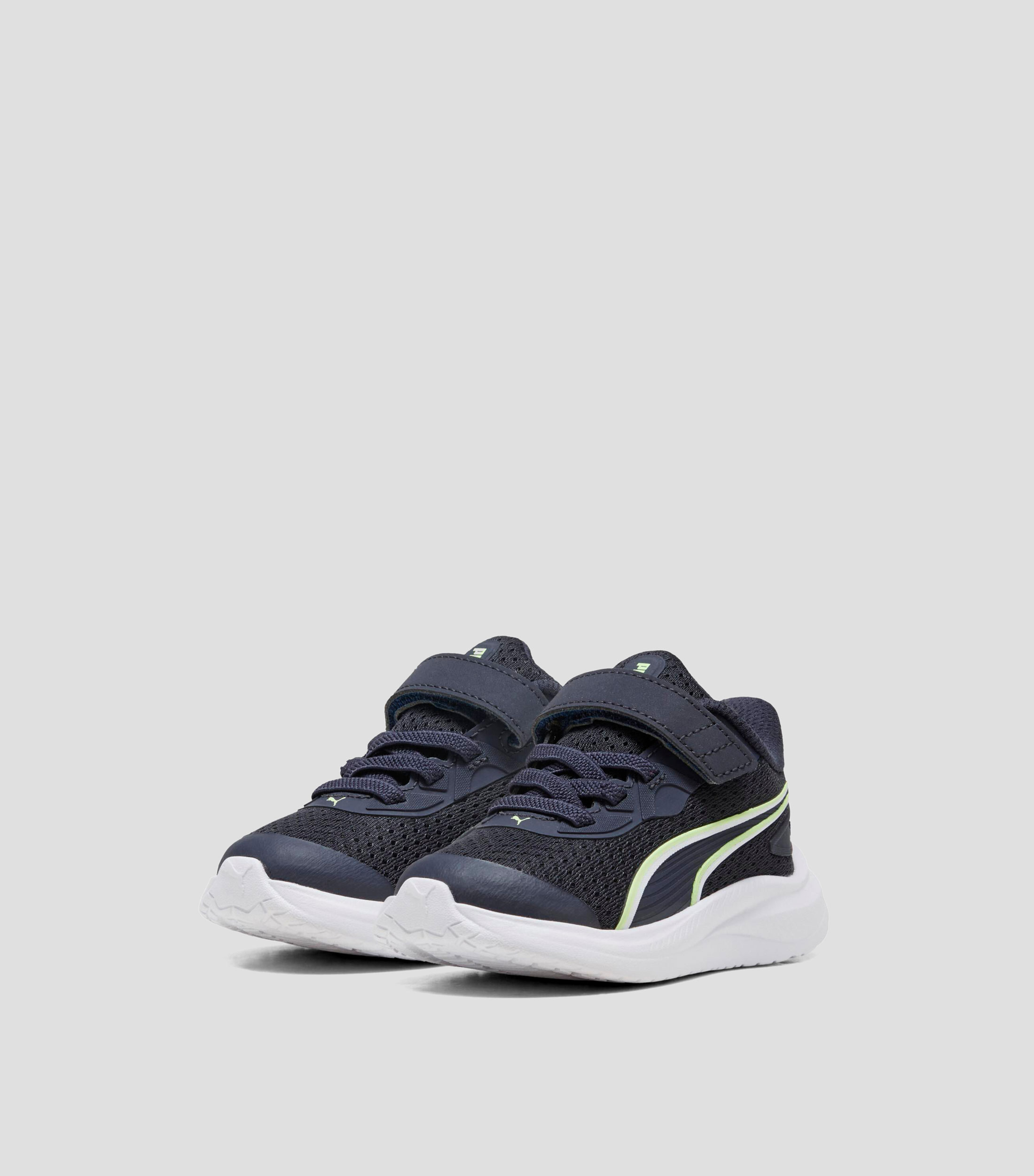 Tenis deportivo en piel liso Niño